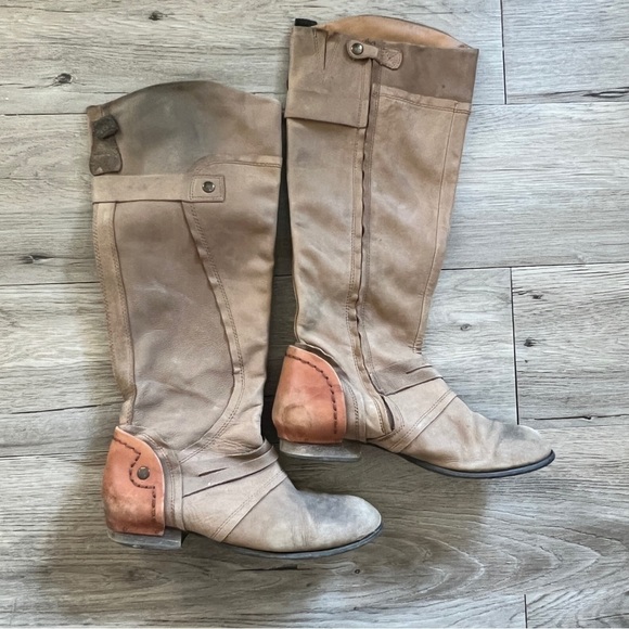 Kelsi Dagger Leather Riding Inspired Boot - Picture 1 of 7